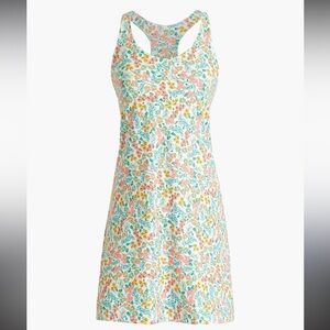 J. Crew Multicolor Floral Athletic Dress